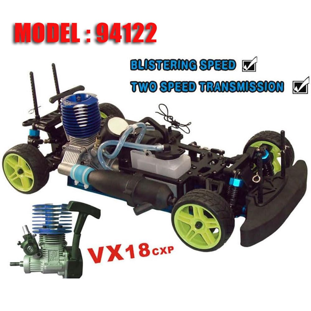 Amazon.com: BINGXMF 1/10 Nitro RC Car Two Speed Nitro Gas Power